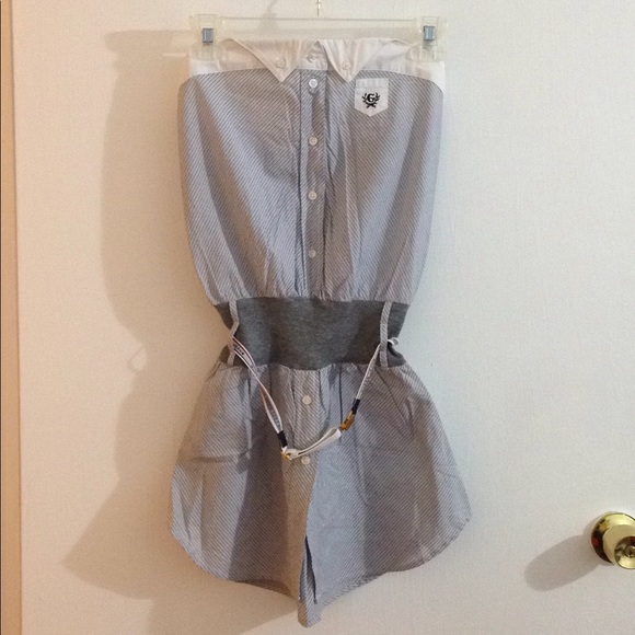 Guess Dresses & Skirts - Guess Jeans women's tube top dress size XS